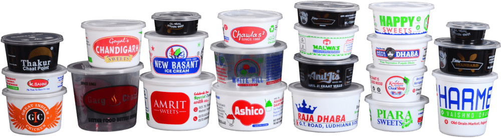 Four Colour Printing Containers